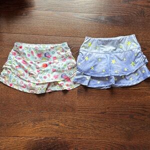 Kids' Patterned tennis Skirts Set